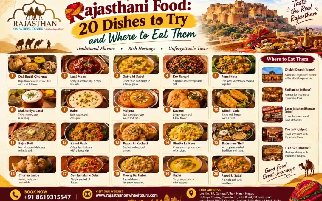 Rajasthani Food Dishes to Try